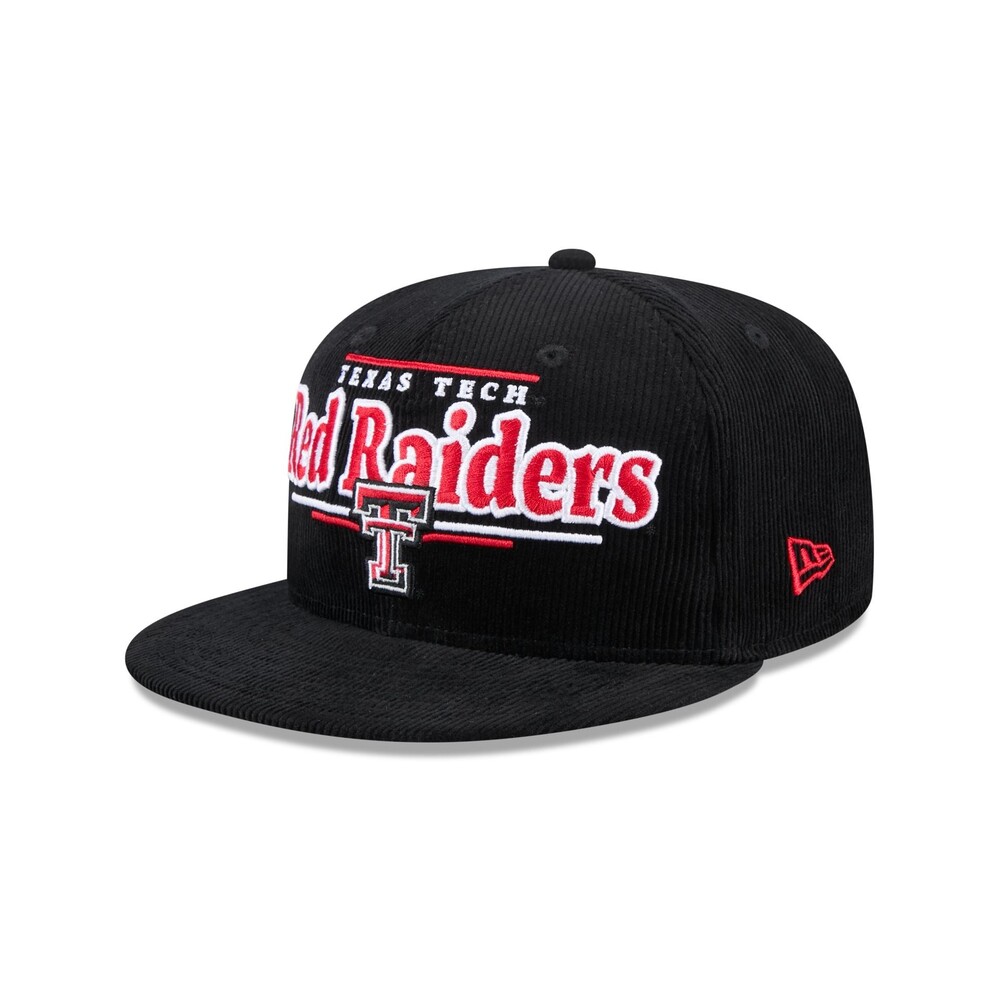 New Era Texas Tech Red Raiders Throwback Display 9FIFTY Snapback Hat - One Size